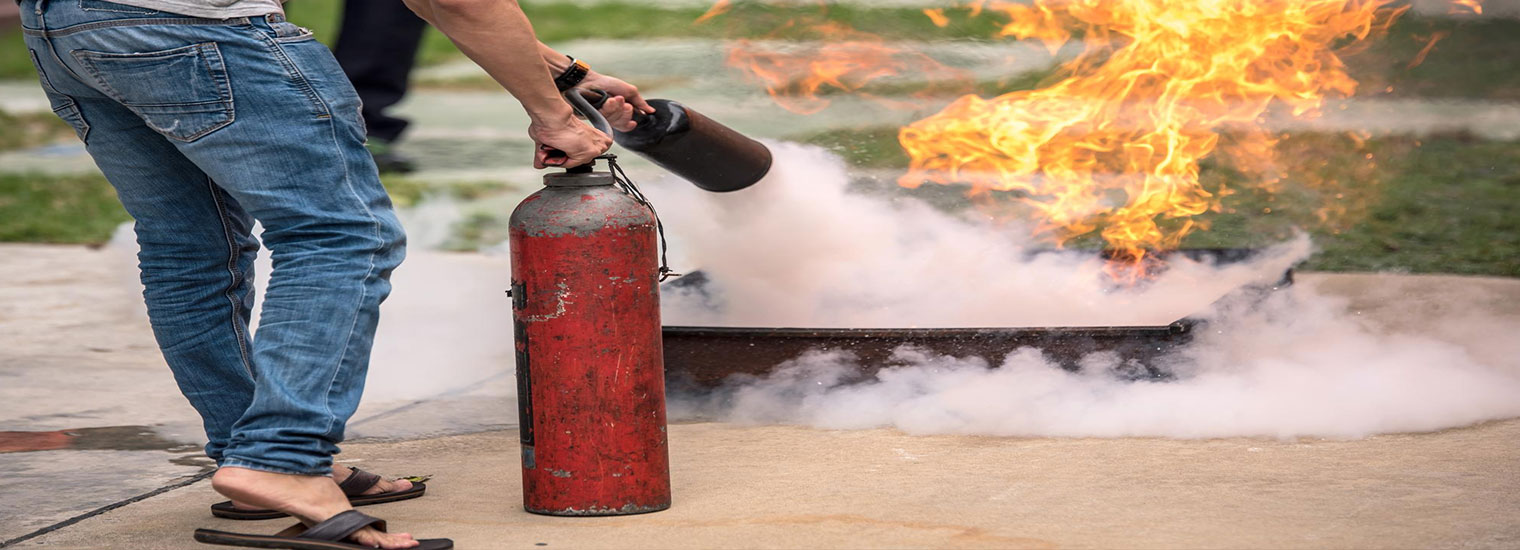 Fire safety training