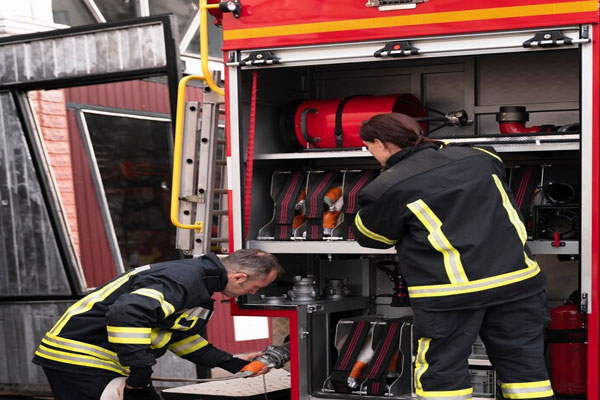 Trained and Experienced Fire Fighting Crew